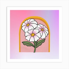 Daisy Flower 1 Art Print