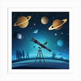 Astronomy Art Print