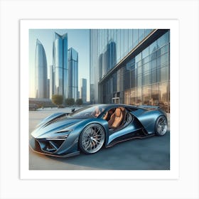 Mclaren Supercar Art Print