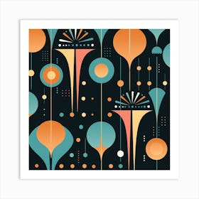 Abstract Background 370 Art Print