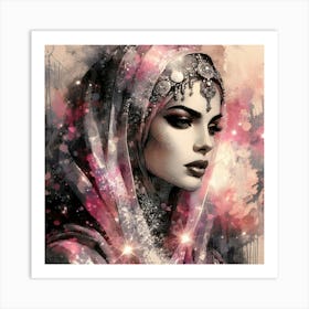 Exotic Beauty Artwork 105 Art Print