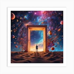 Enter to know yourself Art Print