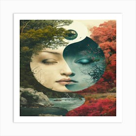 Yin Yang 1 Art Print