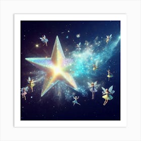 Fairy Star Art Print