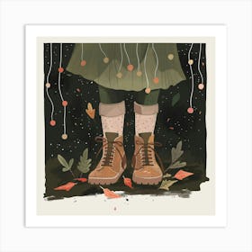 Small Steps, Big Dreams Art Print