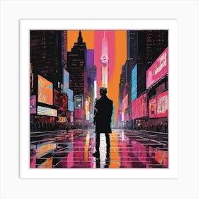 Times Square Art Print