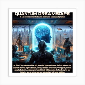 Quantum Dreamscape 3 Art Print