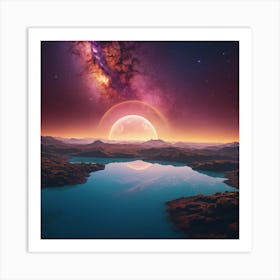 Nebula Gaze Art Print