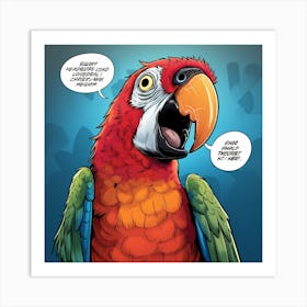 Parrot 1 Art Print