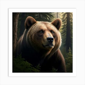 King of the Forest Art Print