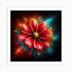 Cosmos Flower Art Print