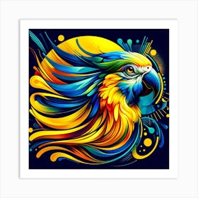 Parakeet 01 Art Print