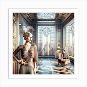 the model's dream home Art Print