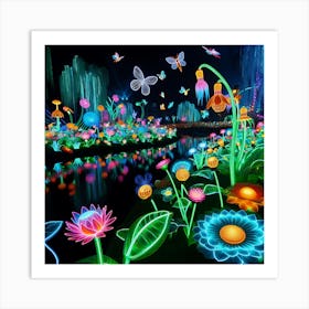 Magical Garden V1 Art Print