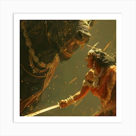 Durga Bhaag Art Print