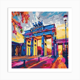 Brandenburg Gate 7 Art Print