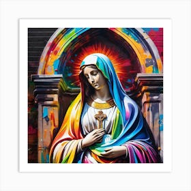Virgin Mary 18 Art Print