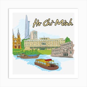 Ho Chi Minh City Art Print