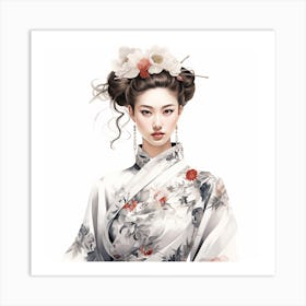 Chinese Woman Art Print