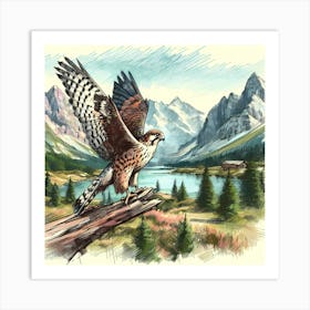 Wild Bird Artwork 25 Art Print