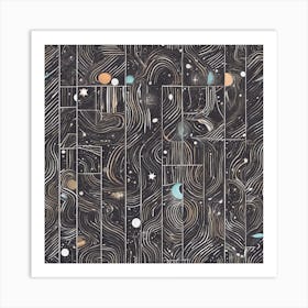 Space Wall Art Art Print