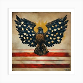 United States Emblem (3) Art Print