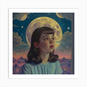 'The Moon' Art Print