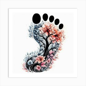 A human footprint 2 Art Print