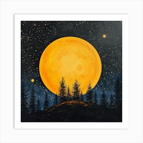 Full Moon 7 Art Print