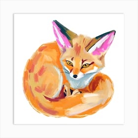 Fennec Fox 03 Art Print