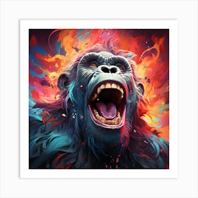 Gorilla Art Print