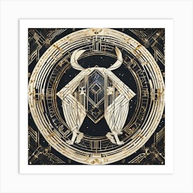 Zodiac Sign Art Print