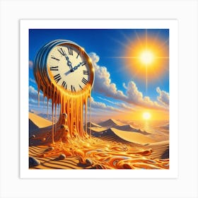 Inspired by the dreamscapes of René Magritte 2 Art Print