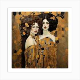  Klimt Ladies Art Print 1 Art Print