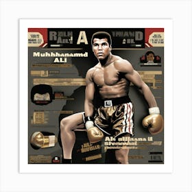 Muhammed Ali 2 Art Print