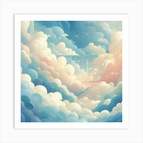 Clouds In The Sky 8 Art Print