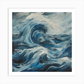 Ocean Wave Art Print