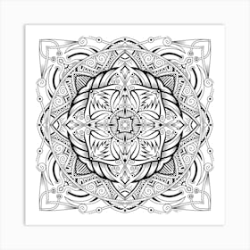 Abstract Ornate Art Print