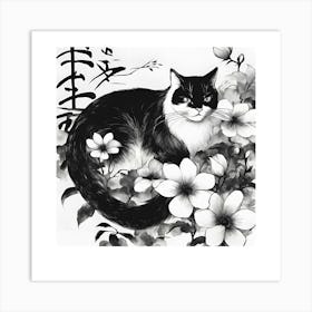 un minou Art Print