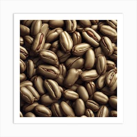 Coffee Beans 417 Art Print