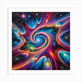 Spiral Galaxy Art Print