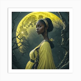 Full Moon Art Print