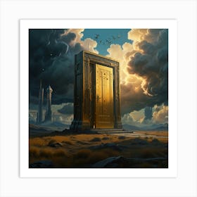 Golden gates to our lord Jesus Art Print