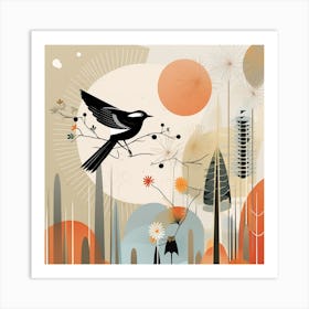 Bird In The Sky Art Print