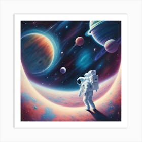 “A Trip to the Cosmos.” Art Print