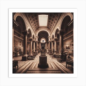 Museum Of Modern Art Art Print