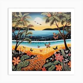 Tropical Paradise 1 Art Print