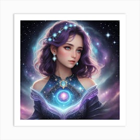 Cosmic Goddess  Art Print