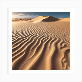 Sand Dunes 9 Art Print