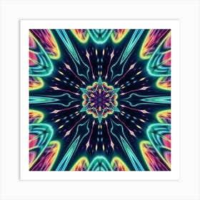 Psychedelic Abstract 1 Poster